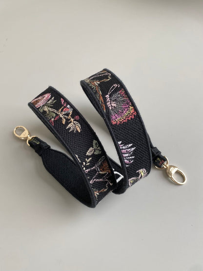 Mini Lady D-Lite Bag Multicolor Jardin Botanique Embroidery