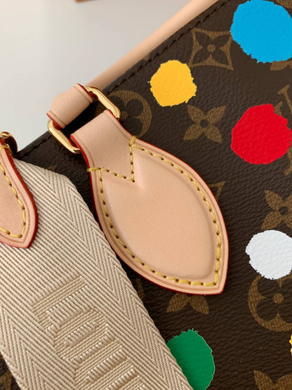 LV  x YAYOI KUSAMA OnTheGo PM Painted Dots