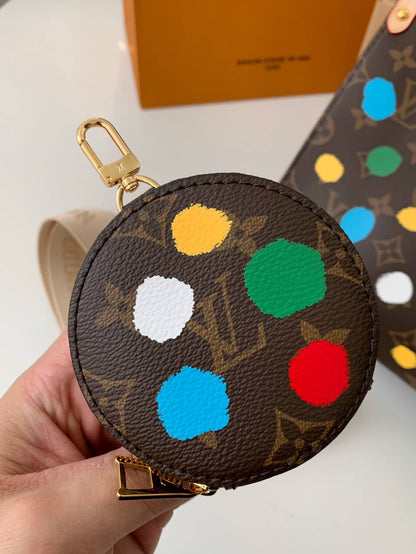 LV  x YAYOI KUSAMA OnTheGo PM Painted Dots