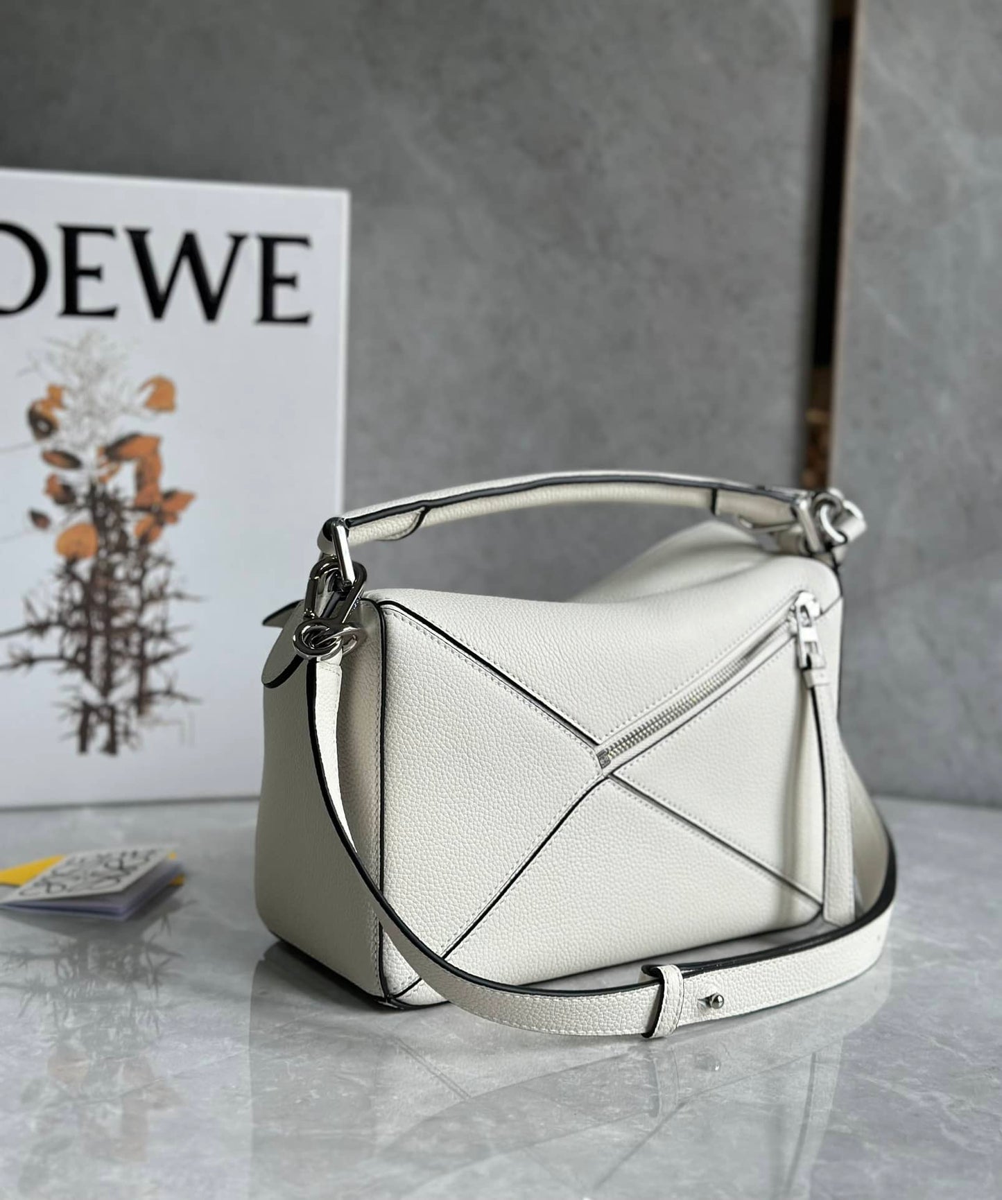 Puzzle Bag White