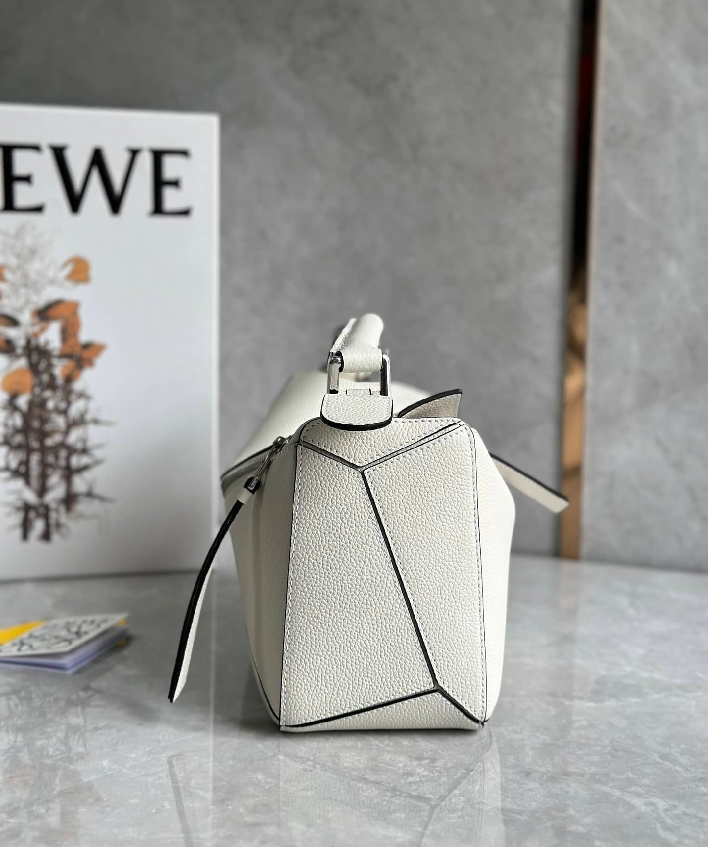 Puzzle Bag White