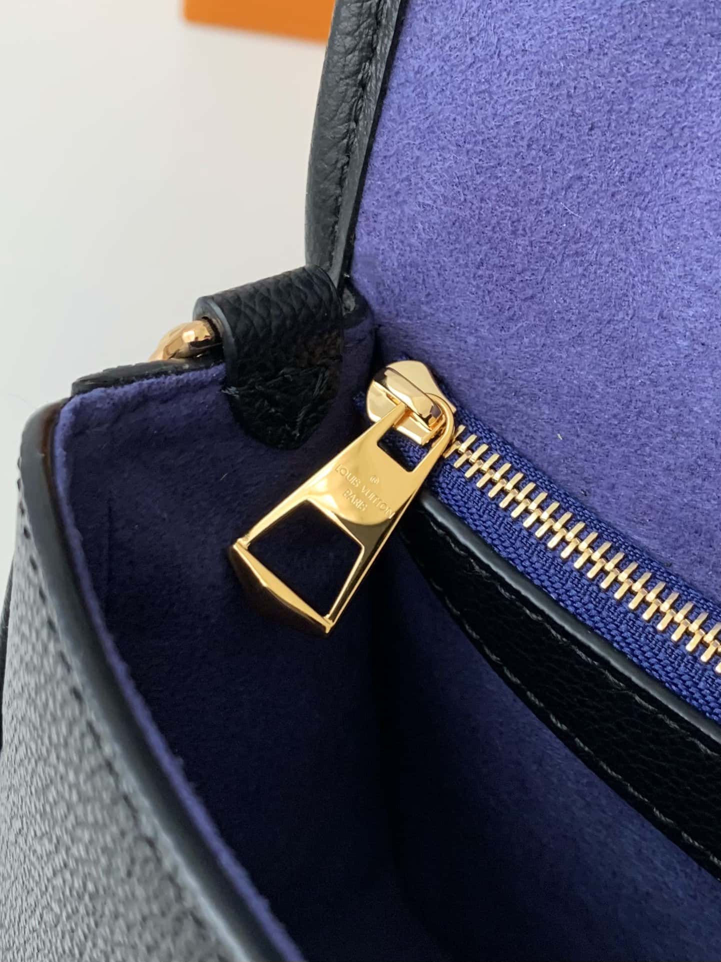 LV Diane Satchel Black