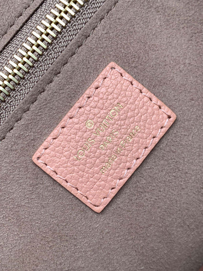 LV Neverfull MM Trianon Pink/Crème