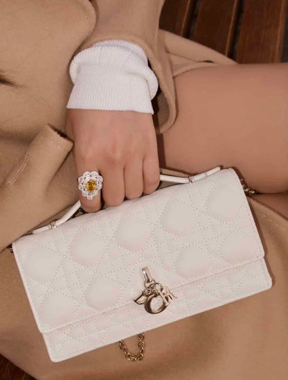 Miss D Mini Bag Rose Crème