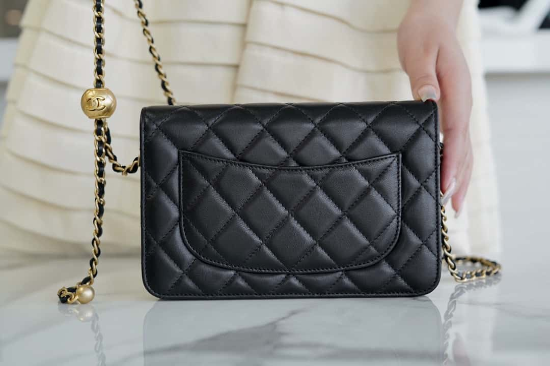 CHANEL Wallet On Chain Black