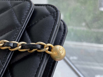 CHANEL Wallet On Chain Black