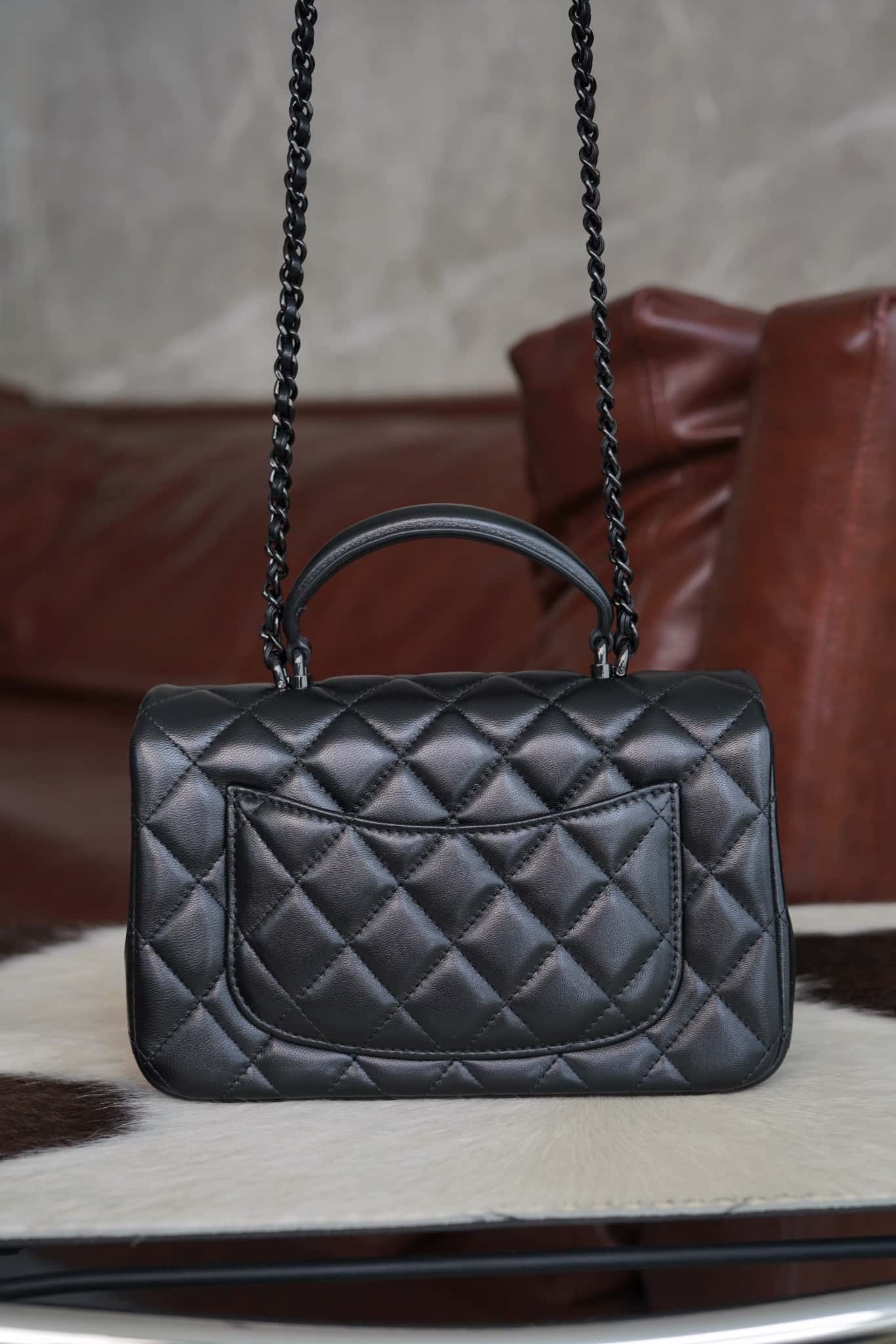 CHANEL Classic Flap So Black