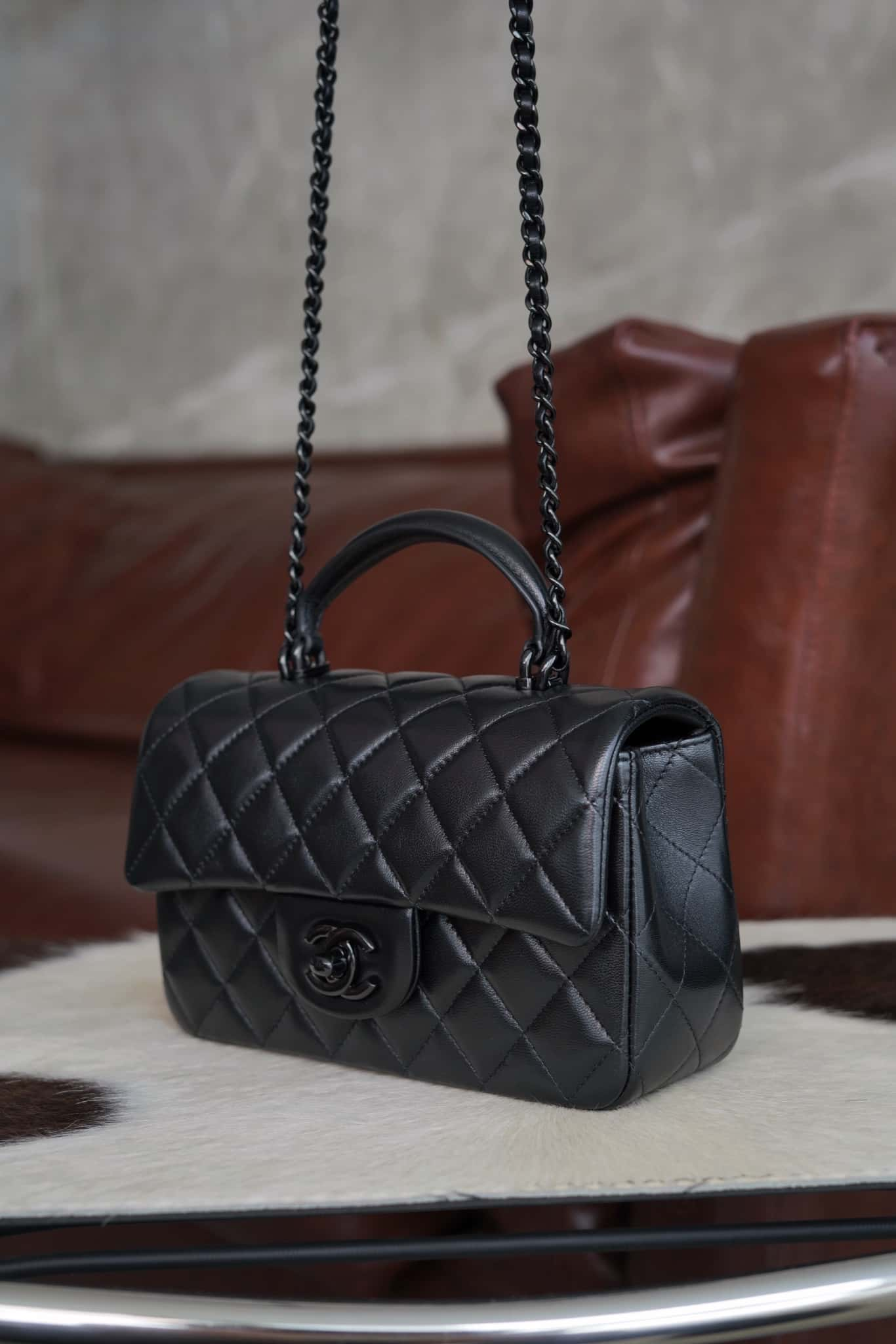 CHANEL Classic Flap So Black