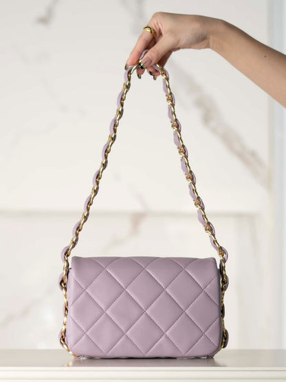 CC 24K Small Flap Bag