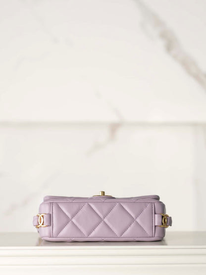 CC 24K Small Flap Bag