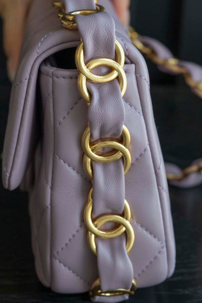 CC 24K Small Flap Bag