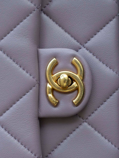 CC 24K Small Flap Bag