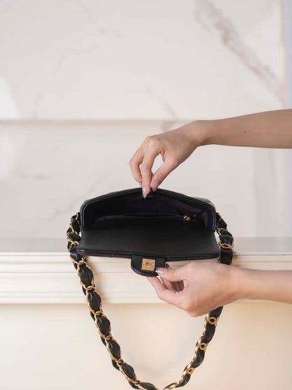 CC 24K Small Flap Bag