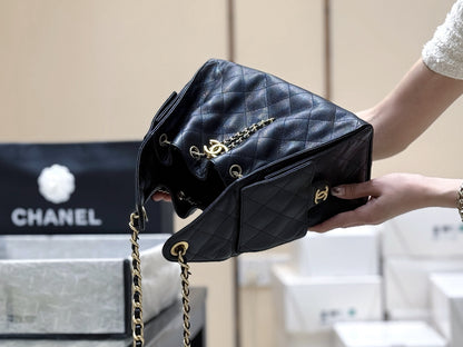 CC 25 Small Hobo Bag Black
