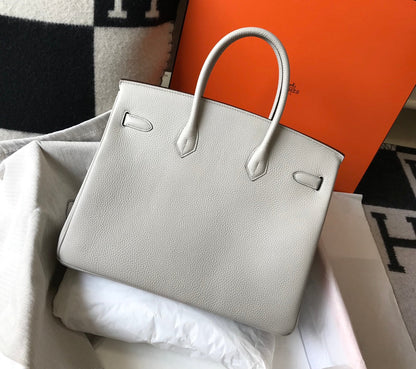 HERMES Togo Leather Pearl