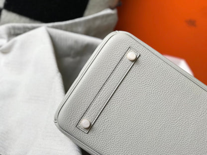 HERMES Togo Leather Pearl