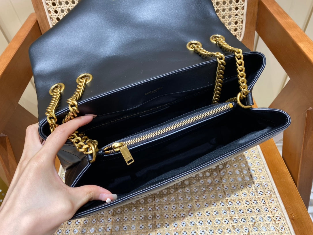 YSL Loulou Medium Bag Black