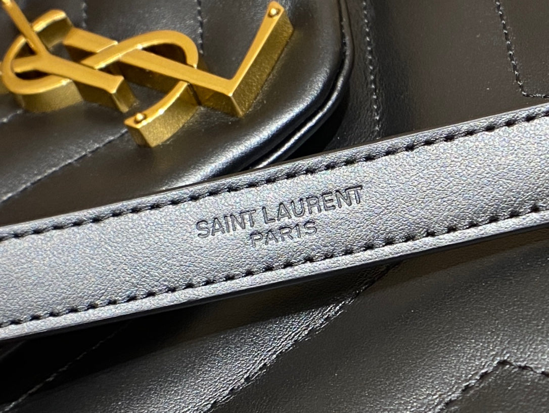 YSL Loulou Medium Bag Black