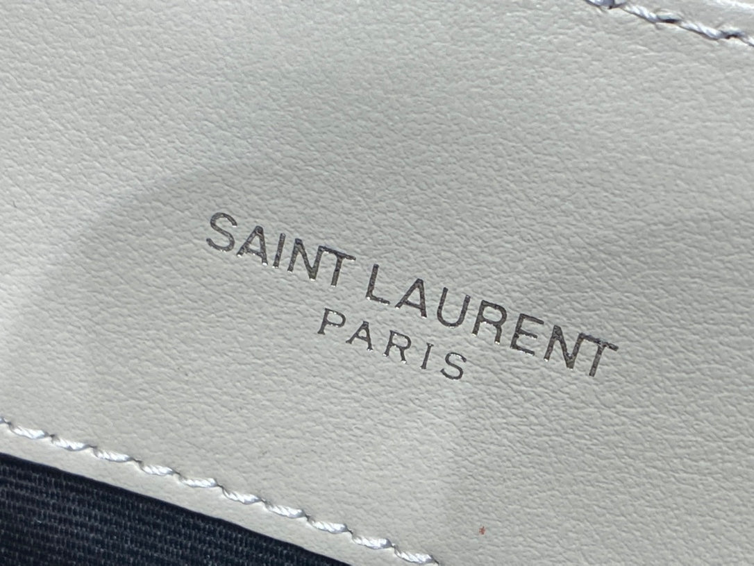 YSL Loulou Medium Bag White