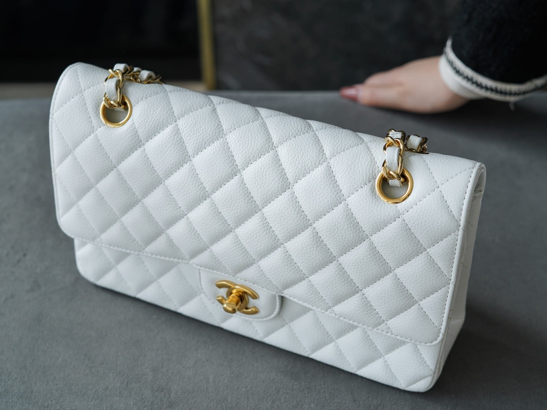 STORYTIME | How And Why I Ended Up With 2 Chanel White Classic Flap Bags -  YouTube
