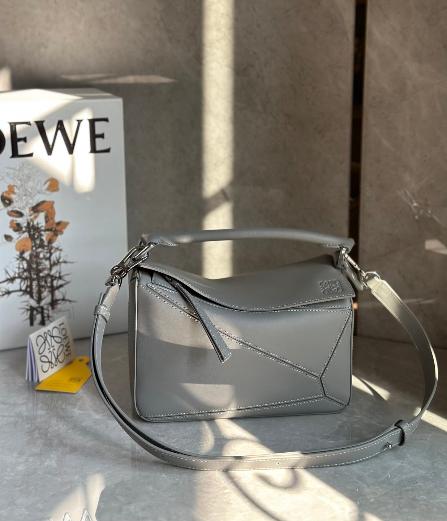 LOEWE Puzzle Bag Pearl