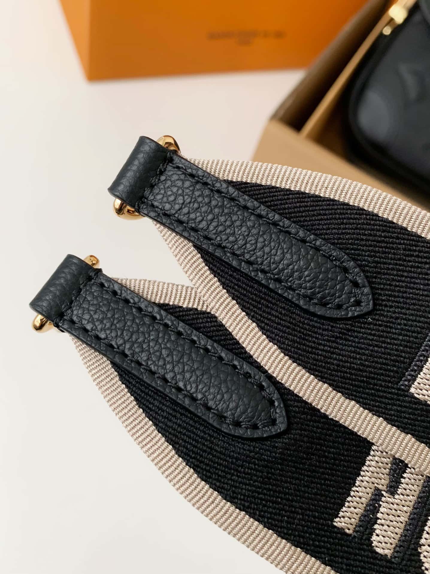 Leather Bag Trim Replacement: Louis Vuitton Neverfull Shoulder 